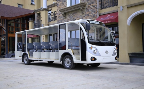 電動(dòng)觀光車相對(duì)燃油觀光車有什么好處？