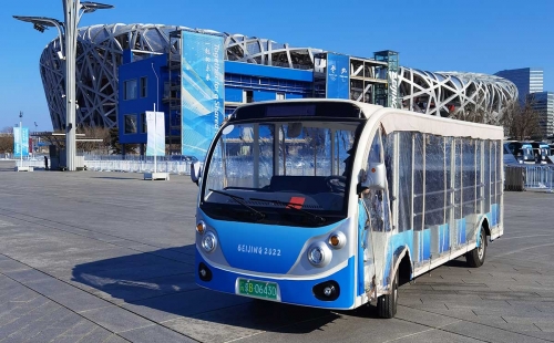 電動觀光車可以上路行駛嗎？